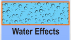 Water Effect Vinyl Lettering
