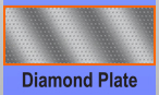 Diamond Plate Vinyl Lettering
